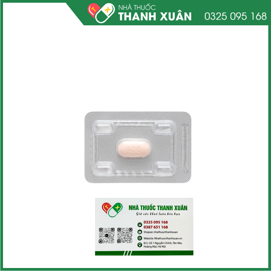 Azoltel 400 STELLA điều trị nhiễm một hoặc nhiều loại ký sinh trùng đường ruột